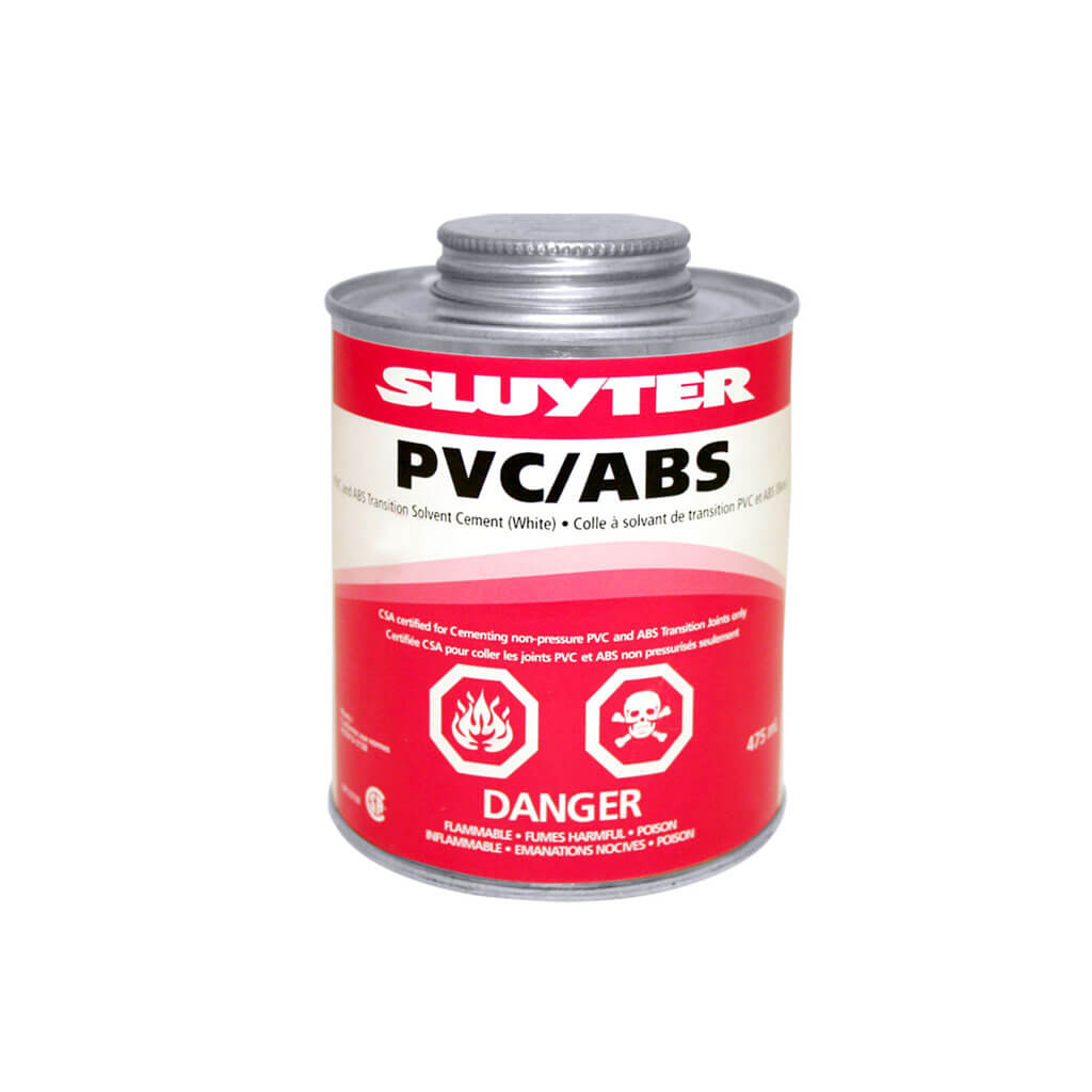 SLUYTER-PVC/ABS TRANSITION (White)250 ml-11243 - additional view