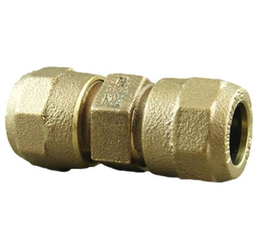 CAMBRIDGE BRASS - Series 118NL CB x CB Compression - N/L CPLG -  1 1/4" CB x 1 1/4" CB - 118NL-H5H5 - additional view