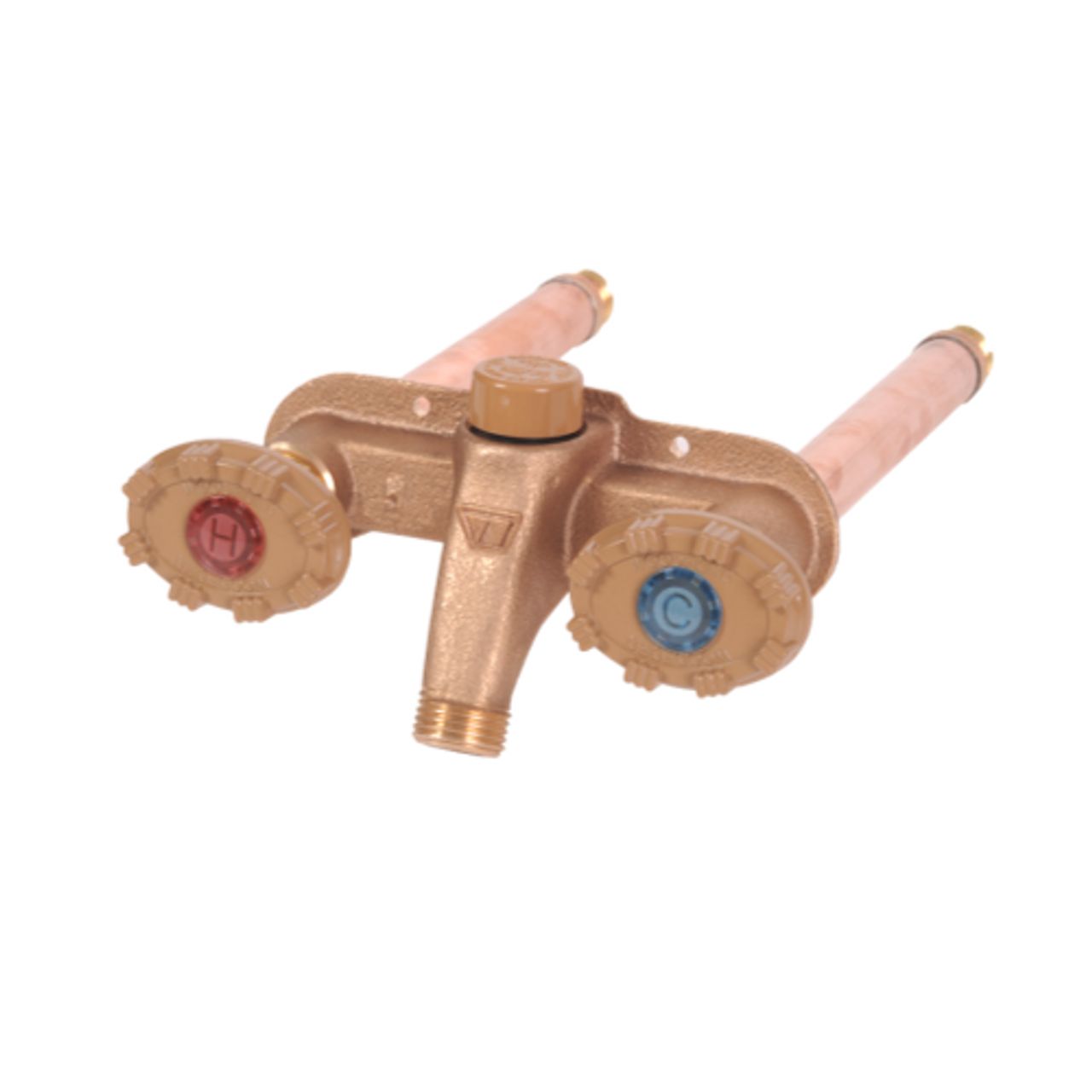 WOODFORD- 22CP Freezeless Hot & Cold Wall Faucet 20 Inch, Metal - 22CP-20-MH - additional view