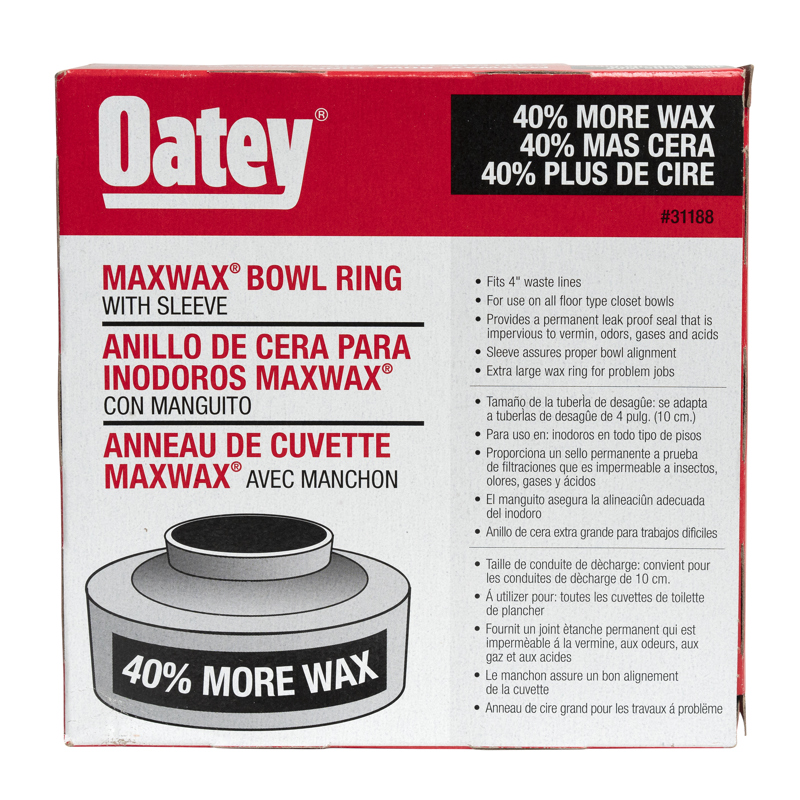 Oatey-JUMBO WAX RING-31188 - additional view