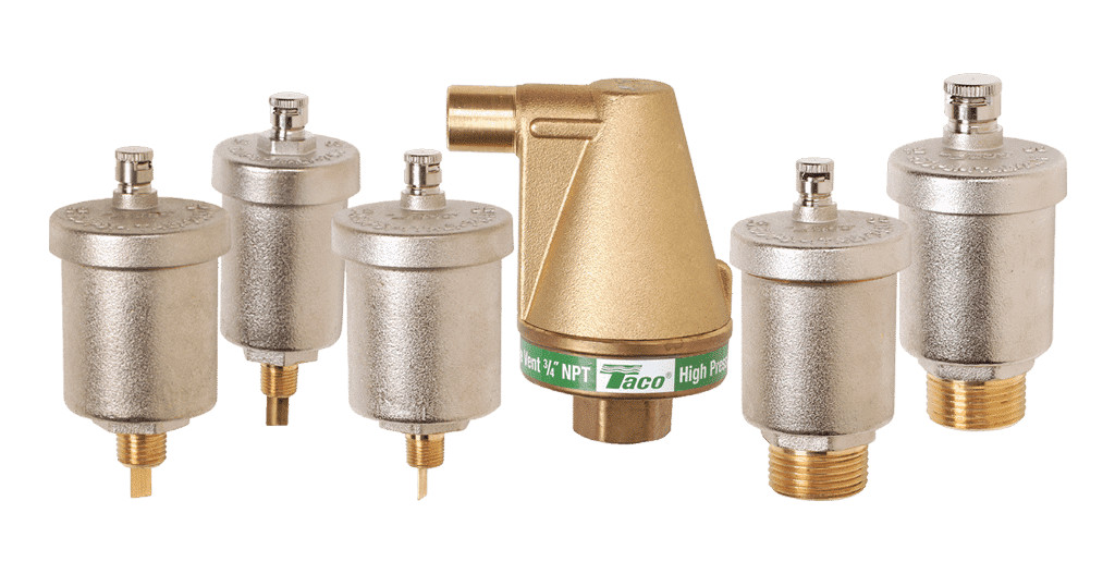 Taco - *1/8" MNPT Coin Vent - 125 PSI max venting pressure c/w internal ball check - 417-3 - additional view