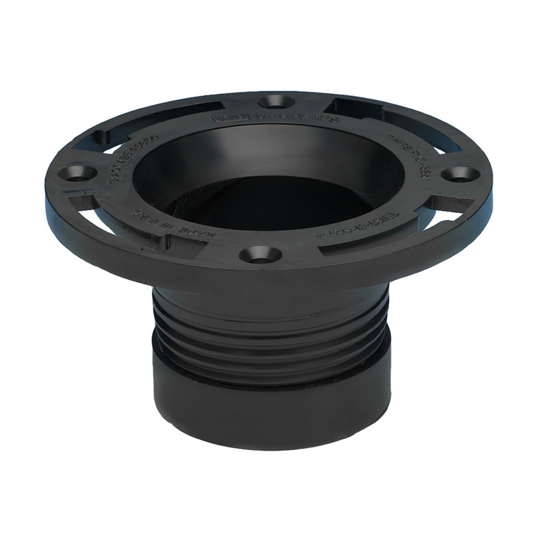 Oatey-4" ABS Twist-N-Set closet flange-43650 - additional view