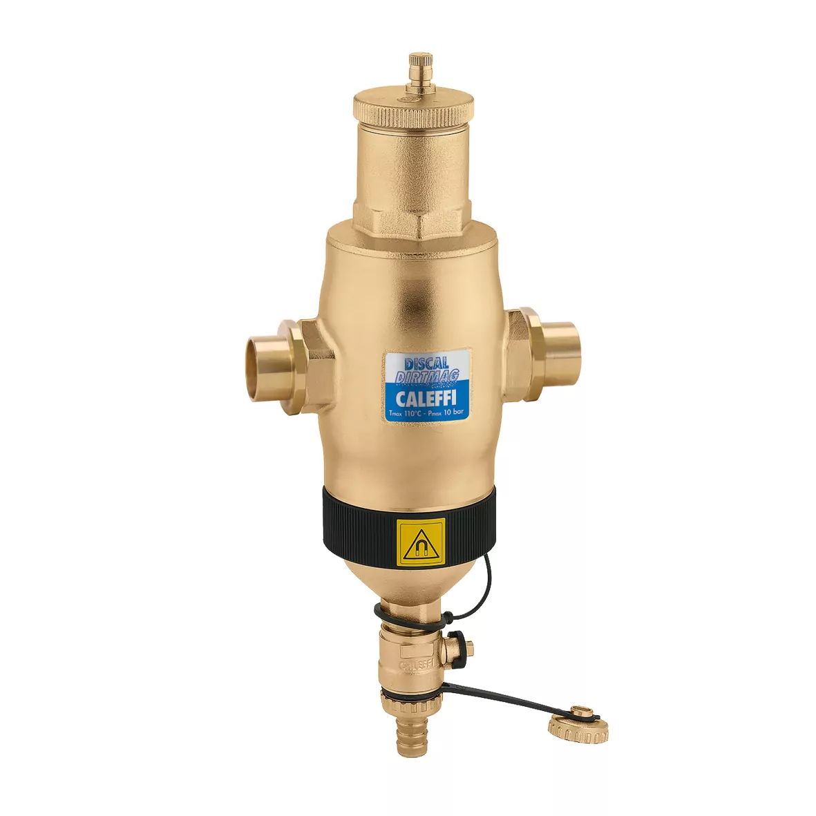 CALEFFI - DISCAL DIRTMAG™ Air & Dirt Separator w/ Magnet 1" NPT - 546116A - additional view