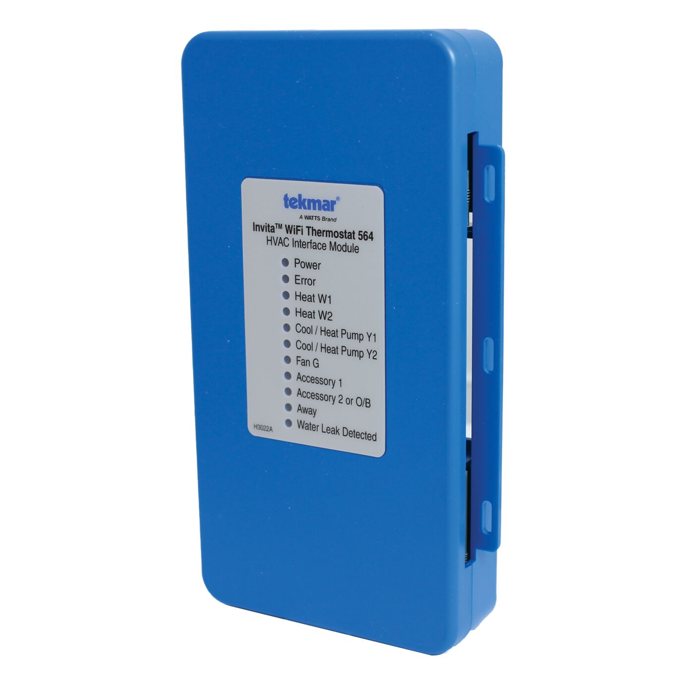 Tekmar -WiFi “Invita” Thermostat Conventional 2H/2C or Heat Pump 4H/2C, Fan, Relative Humidity, 2 Wire - Black- 564B - additional view