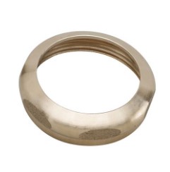 5M - 1 1/2" BRASS NUT ORIGINAL COLOR - 5M-12BNT - additional view
