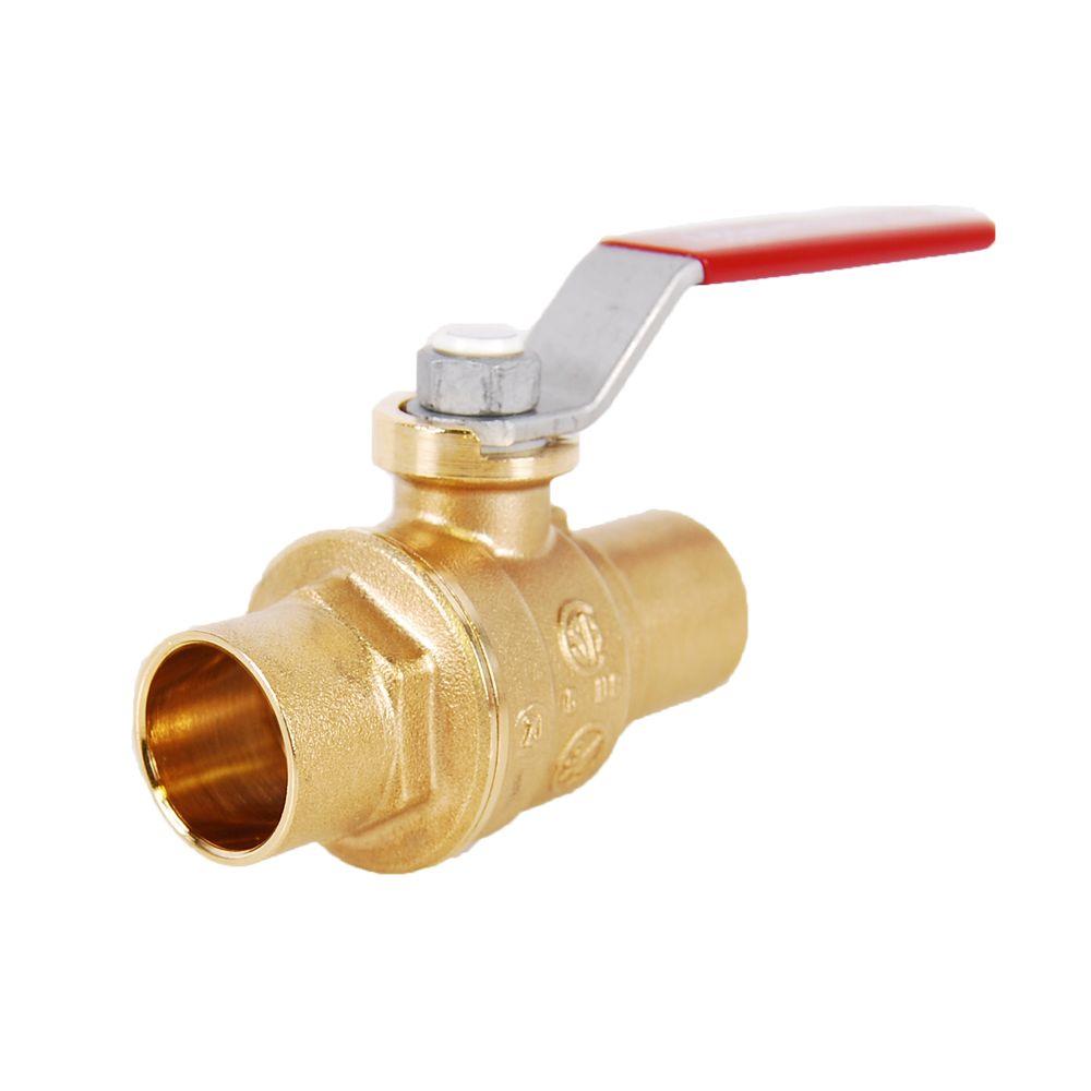 5M- 1" Sweat Ball Valve LF  - 5M-BVS10 - additional view
