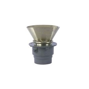 WATTS - Eg-1 Nickel Bronze 4"X9" Oval Funnel - EG-1 - 8135582 - additional view
