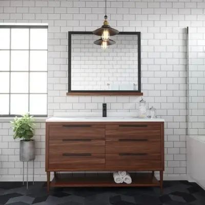 Pfister -  Matte Black Single Control Bathroom Faucet- LG142060B - additional view