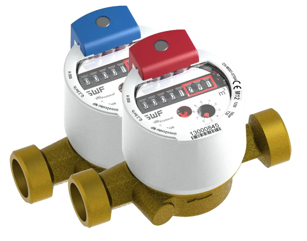 GWF - ¾” hot water meters - additional view