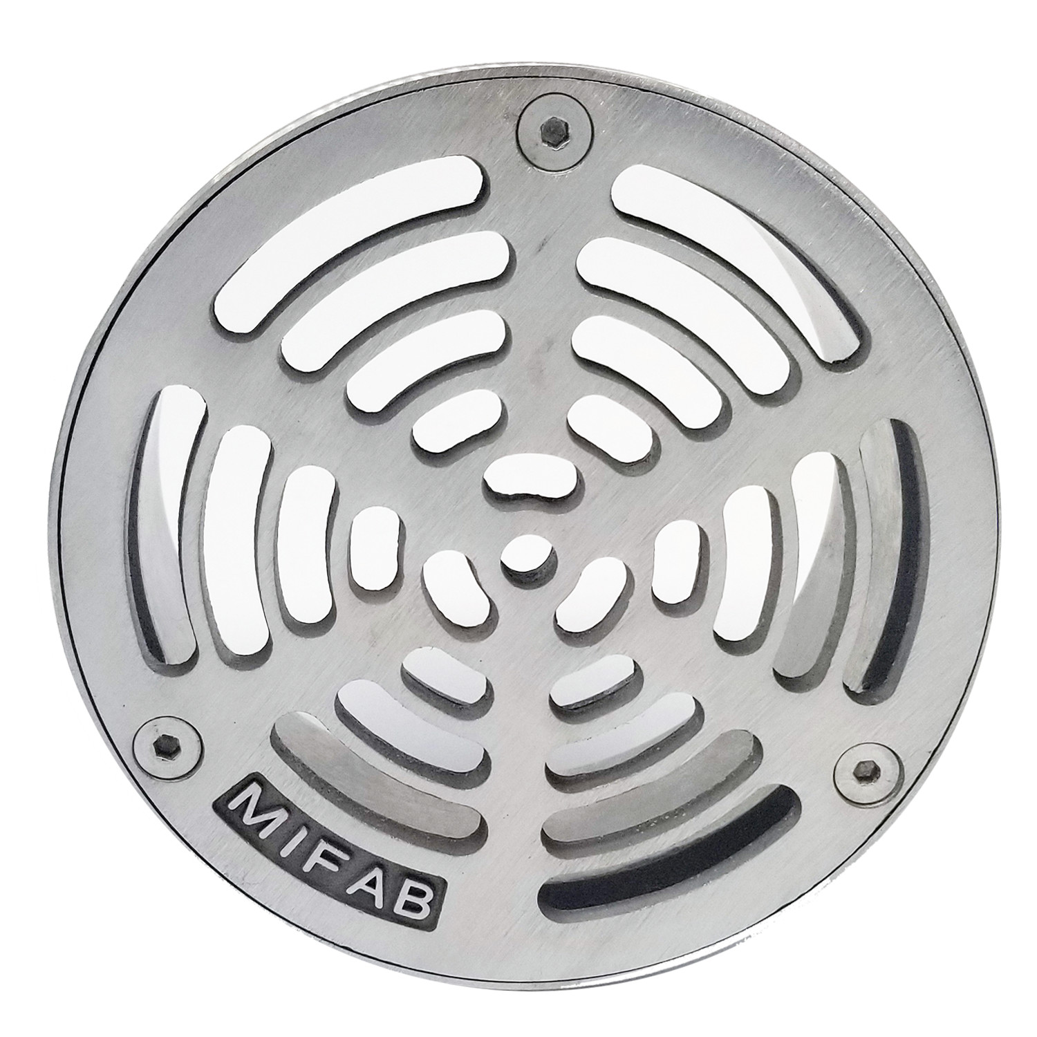 MIFAB- 5" DIA Nickel Bronze GRATE/SHANK - 5-1 - additional view