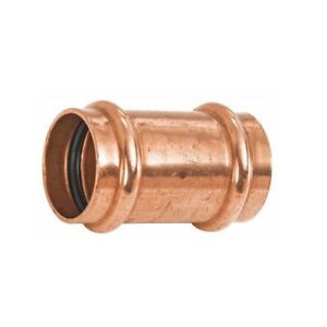 COPPER PRESS FITTING - Coupling PxP No Stop