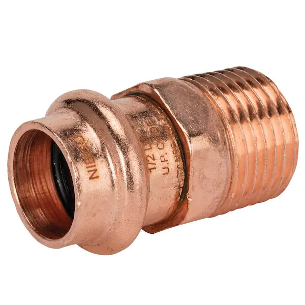 COPPER PRESS FITTING - Copper Adapter P x MPT