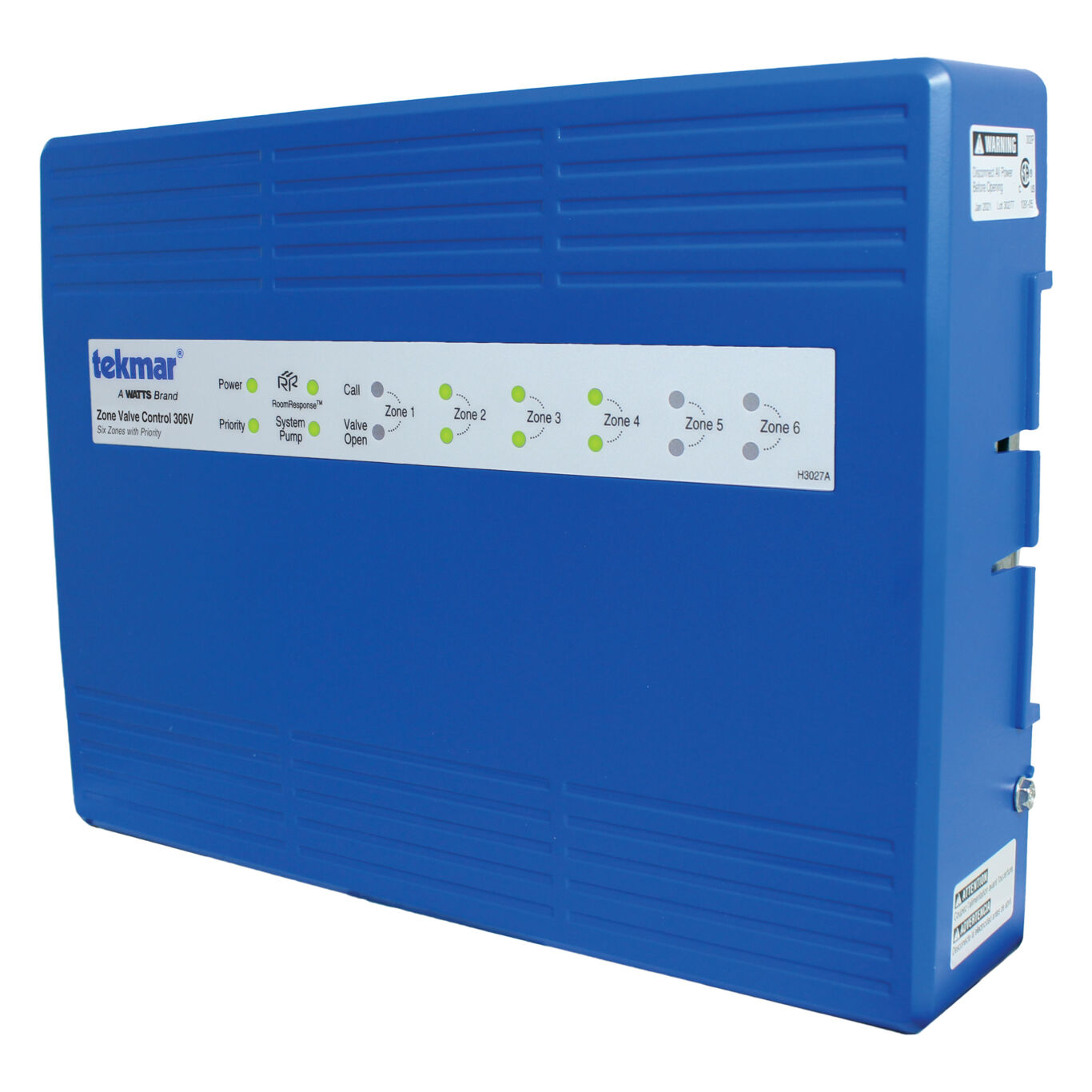 Tekmar -Zone Valve Control, Six Zones with Prior- 306V