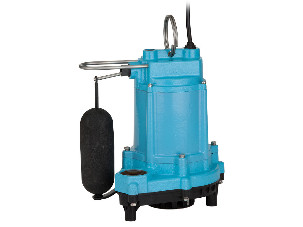 LittleGIANT-  6EC Series Sump/Effluent Pump, 1/3 hp, 115 V, 10' cord, 1-1/2" discharge - 6EC-CIA-SFS (10 Ft.) - 506807