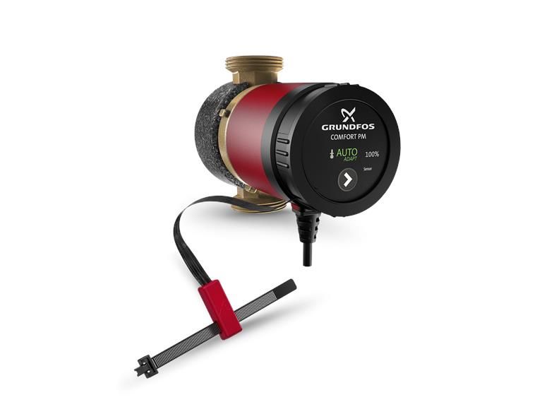 GRUNDFOS - discontinued HOT WATER RECIRCULATION SYSTEMS UP10-16 T PM BU/LC 115 Bronze, union 1-1/4" NPSM, 6 ft line cord - 99412493