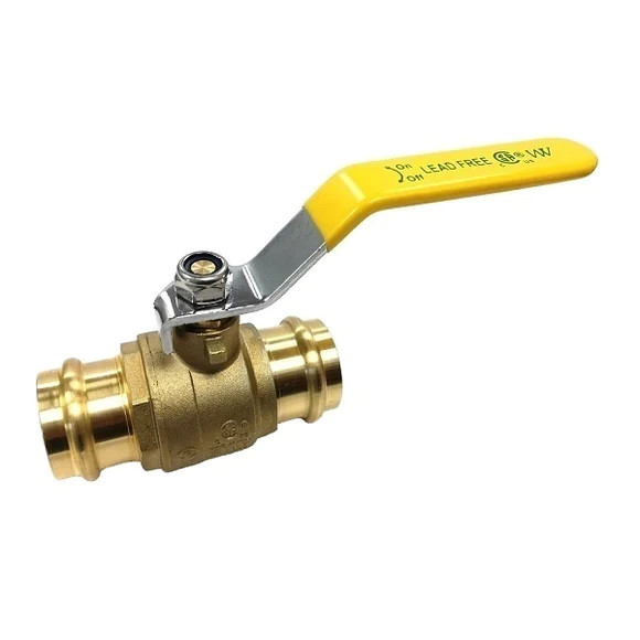 CELLO - 2" PRESS NL FP BR BALL VALVE - BPVBAL-32