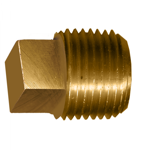Brass Square Head Plug
