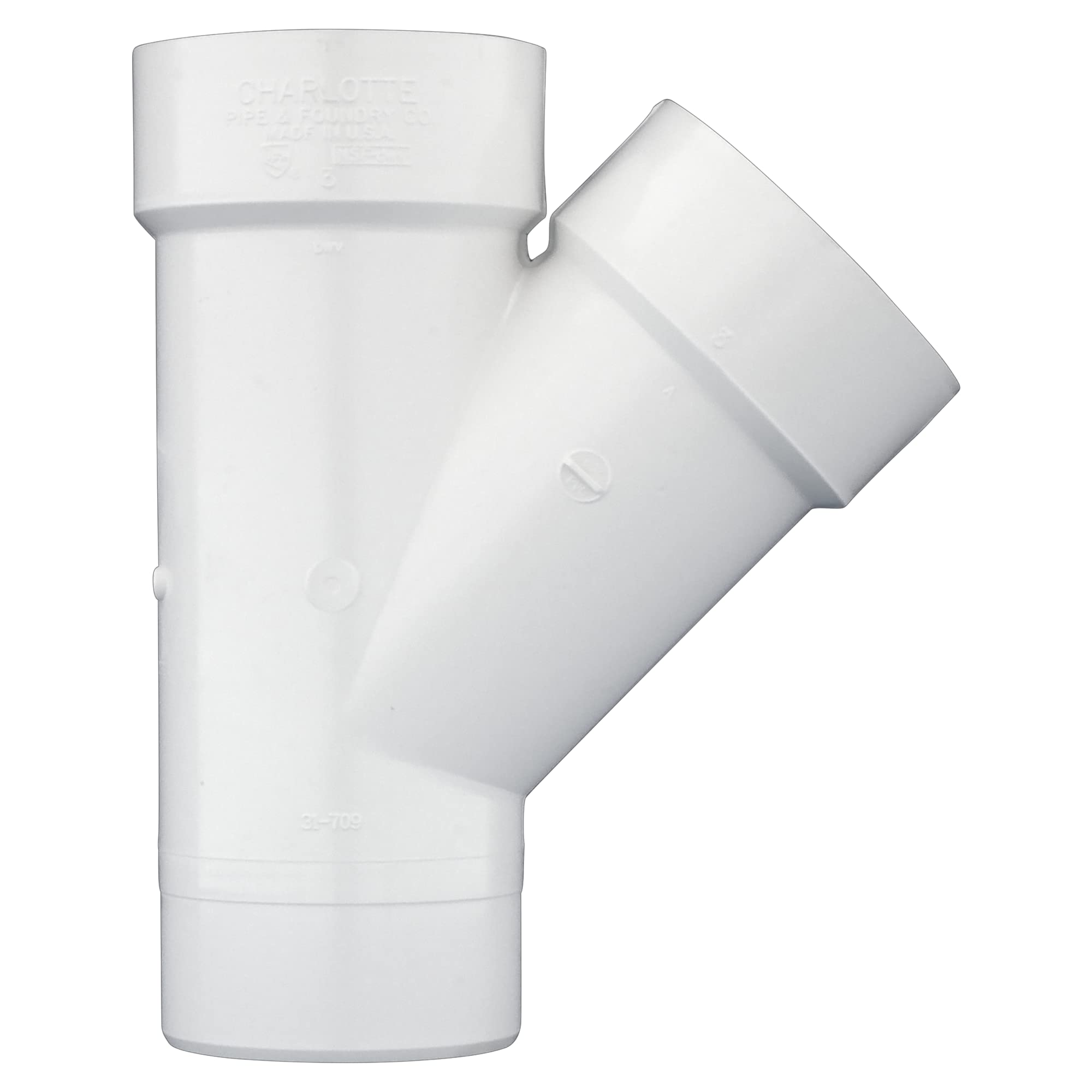 PVC - SDR35 - DWV WYE (SPG)