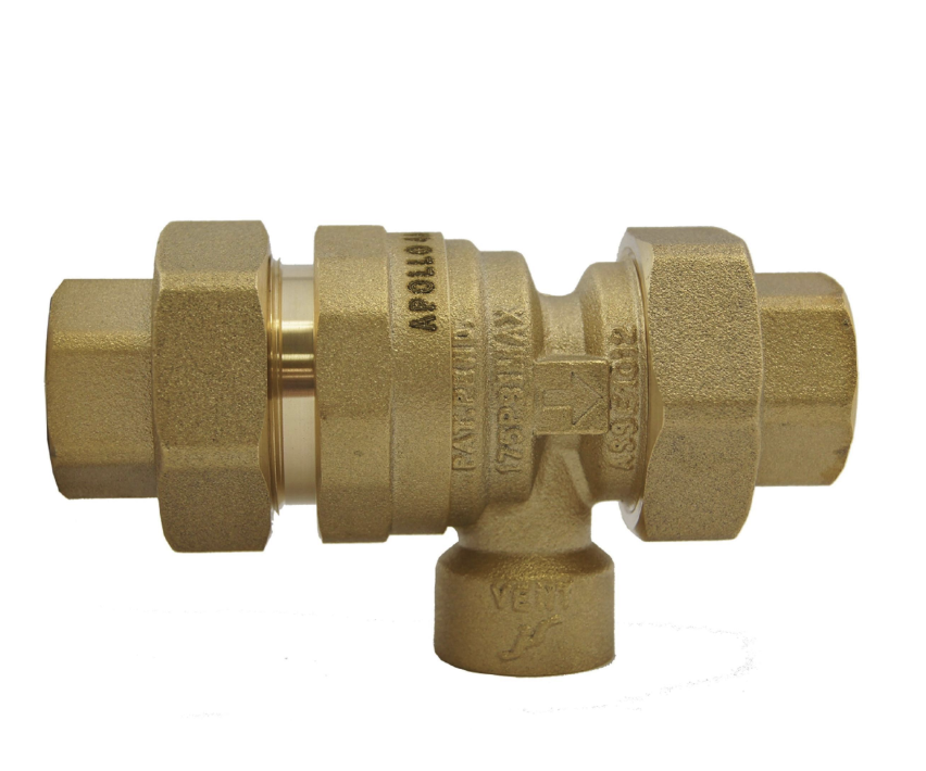Apollo - Backflow Preventer - 4A400 -DCAP- 1/2 FPT X 1/2 FPT - 4A4A33AMC