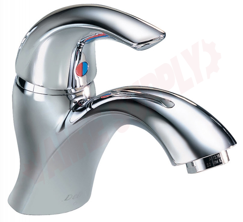 Delta -TECK Commercial Single Handle Lavatory Faucet, Chrome- 22C631