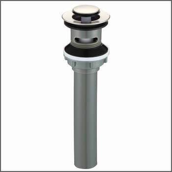 Aqua Dynamic - P.O. PLUG 1-1/4 X 9 PLASTIC CHROME 2 PIECE PRESTO POP-UP - 3207-509