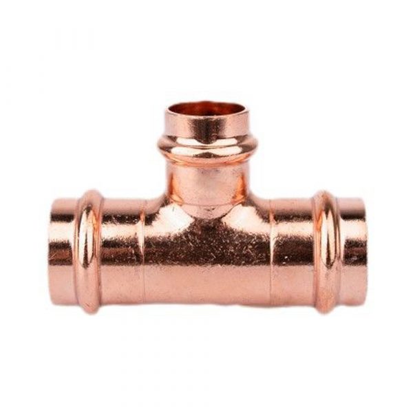 Apollo - Copper PRESS Fitting- 1-1.2 x 1-1.2 x 3.4 TEES - 10077752