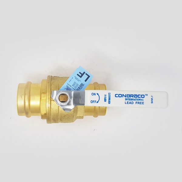 Apollo - PRESS Ball Valves- 94VLF Series - 2" - FP,LF BRS,SGL ORING - 94VLF10801A - Image 3
