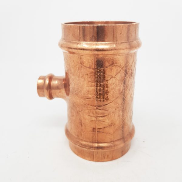 Apollo - Copper PRESS Fitting- 2" x 2" x 1/2" CxCxC TEES - 10077755 - Image 2