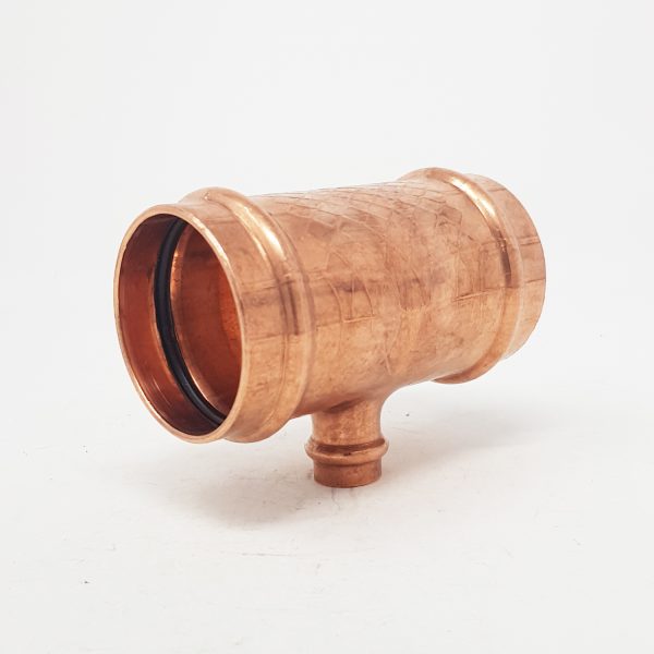 Apollo - Copper PRESS Fitting- 2" x 2" x 1/2" CxCxC TEES - 10077755 - Image 3