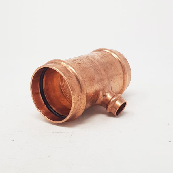 Apollo - Copper PRESS Fitting- 2" x 2" x 1/2" CxCxC TEES - 10077755