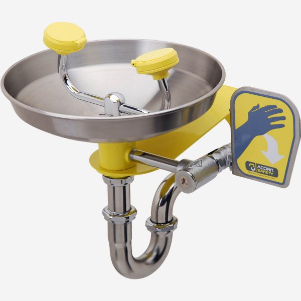 Acorn Safety - Stainless Steel wall mounted eye/face wash - S0440 - Image 2